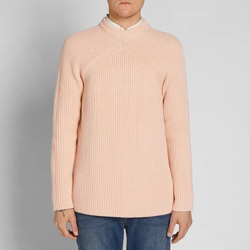 Acne Studios Katan Rib Heavy Knit Sweater Scandinavian Minimalist Designer Sz XS